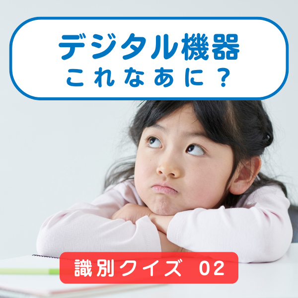 識別クイズ｜これなあに？