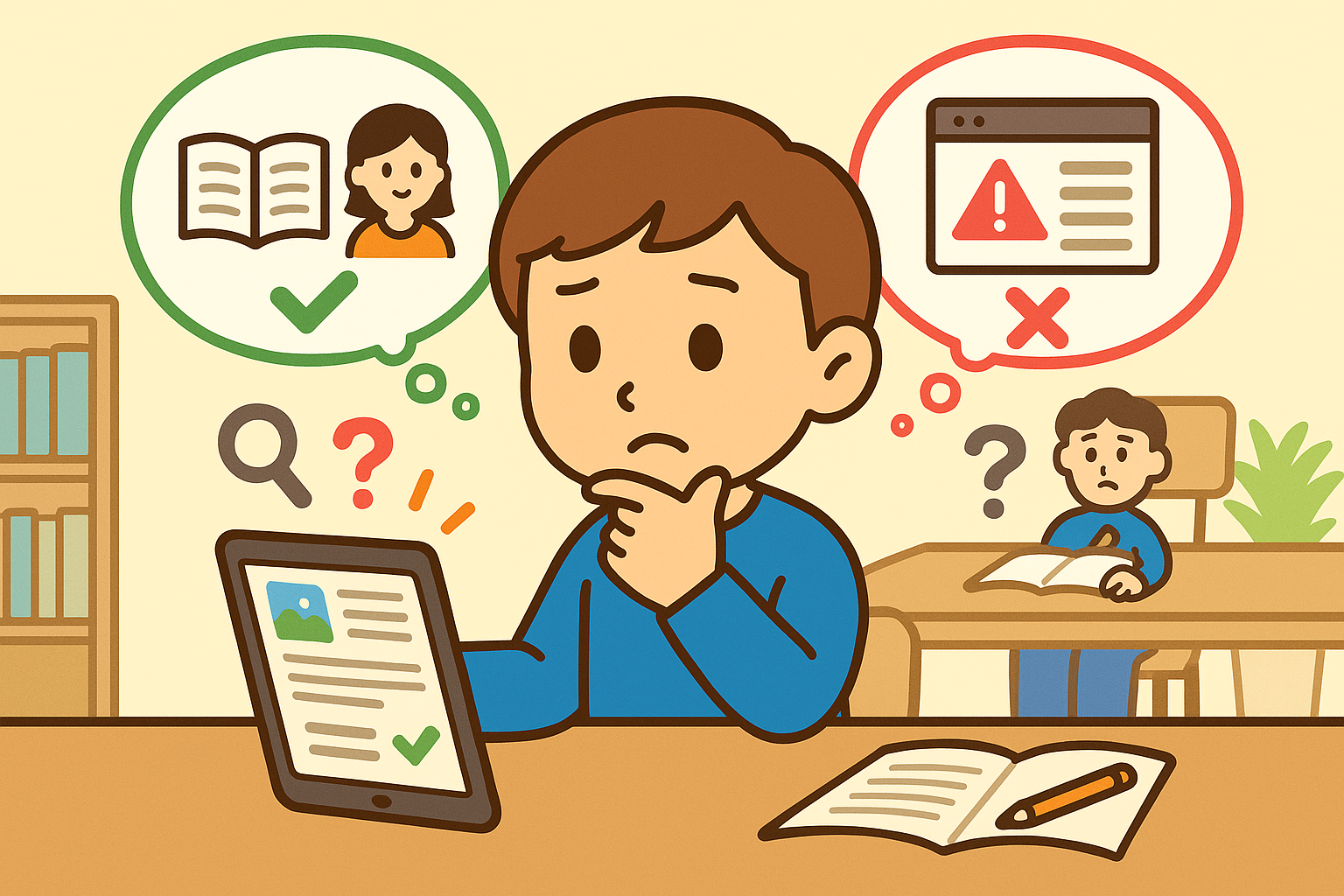 正しい情報を選ぶ力「情報リテラシー」